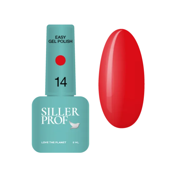 Siller - Однофазний гель-лак Easy Gel No,14, 8 ml