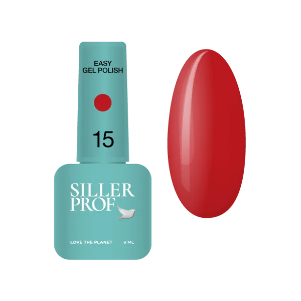 Siller - Однофазний гель-лак Easy Gel No, 15, 8 ml