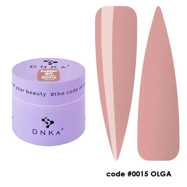 DNKA - Гель для нарощування BUILDER GEL 15 ML 15 Olga
