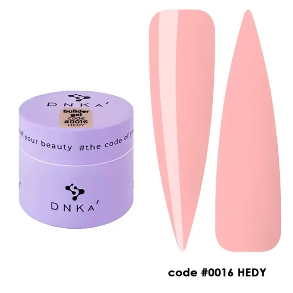 DNKA - Гель для нарощування BUILDER GEL 15 ML 16 Hedy