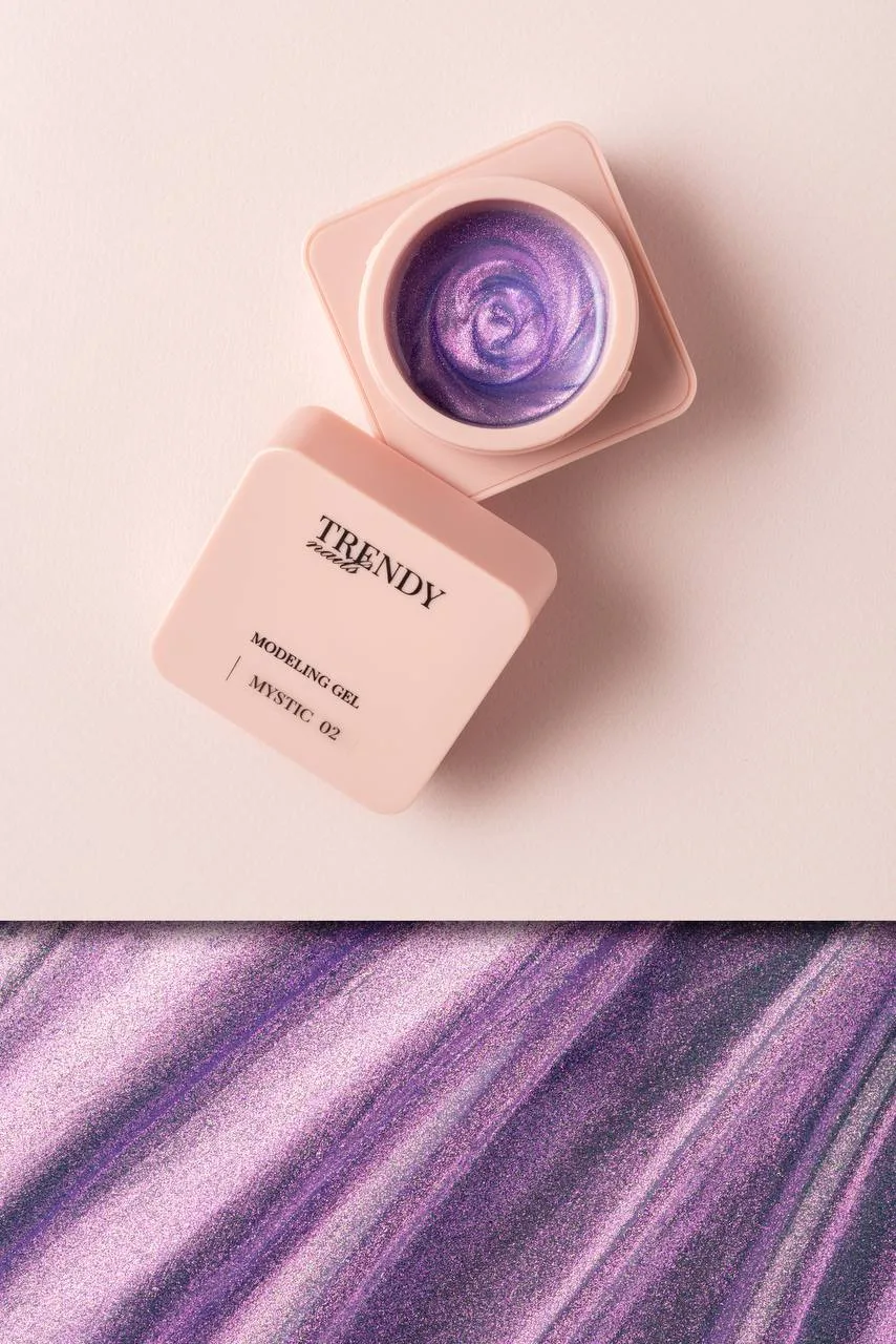 Trendy - Modeling gel 15 ml - Mystic  No, 02 - בילדר ג'ל 15 מל מיסטי מס, 02