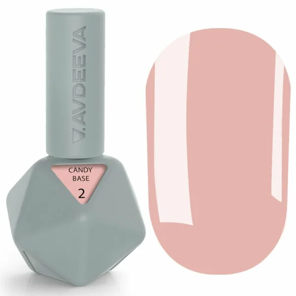 CANDY BASE 2 Victoria Avdeeva – Камуфлююча база пудрово-рожева 12ml