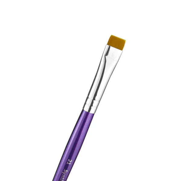 Creator - Brush #21 Synthetic, wide straight - מברשת מס' 21 סינתטית, רחבה ישרה - Image 3