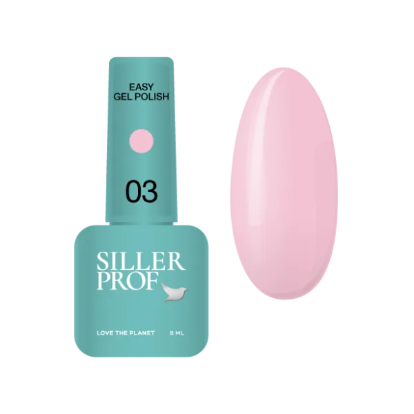Siller - Однофазний гель-лак Easy Gel No, 03, 8 ml