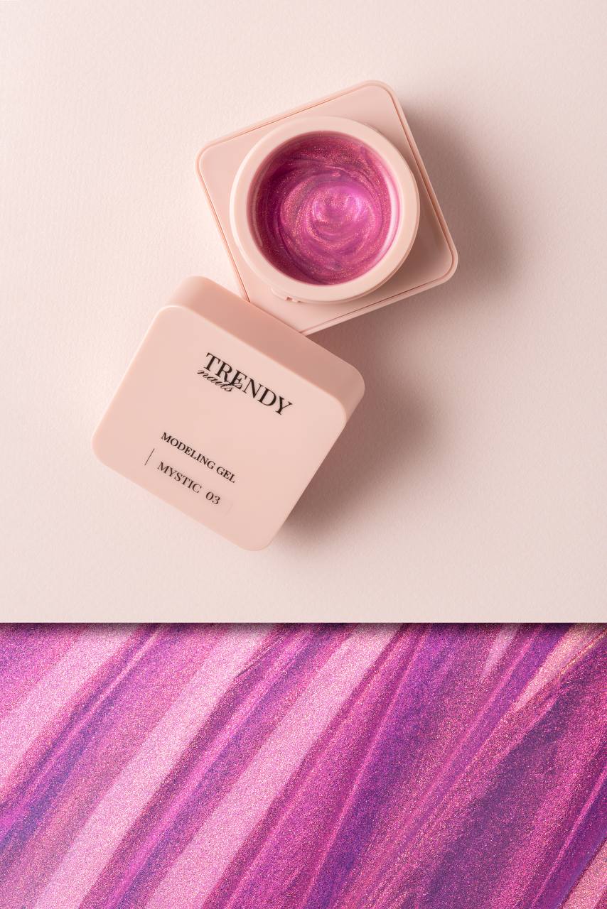 Trendy - Modeling gel 15 ml - Mystic  No, 03 - בילדר ג'ל 15 מל מיסטי מס, 03