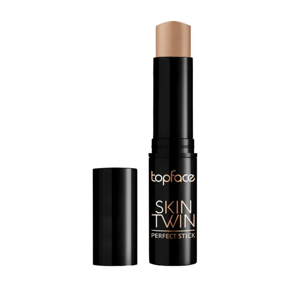 Topface - "Skin Twin - Perfect Stick Contour"  (9 g) No, 03 - Mahogany - קונטור סטיק מהגוני מס, 03