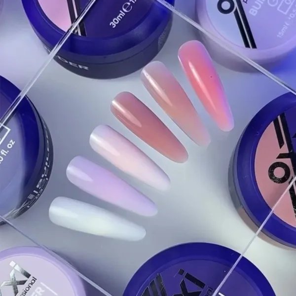 Моделюючий гель Builder Gel Oxxi Professional, 1, прозорий, 30мл - Image 2