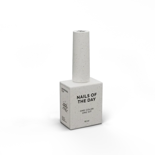 NAILSOFTHEDAY - Universal top - глянцевий топ без липкого шару з мінімальним вмістом уф-фільтрів, 10 мл