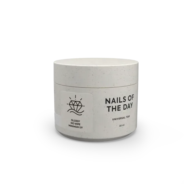 NAILSOFTHEDAY - Universal top - глянцевий топ без липкого шару з мінімальним вмістом уф-фільтрів, 30 мл