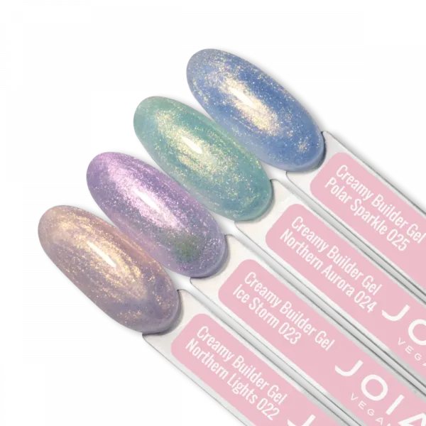 JOIA vegan - Modeling gel Creamy Builder Gel,15 ml - 024 Northern Aurora Моделюючий гель - Image 2