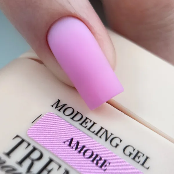 TRENDY - Modeling Gel - Amore 30 ml, pastel pink  - בילדר ג'ל מודלינג 30 מל צבע - ורוד פסטל - Image 3
