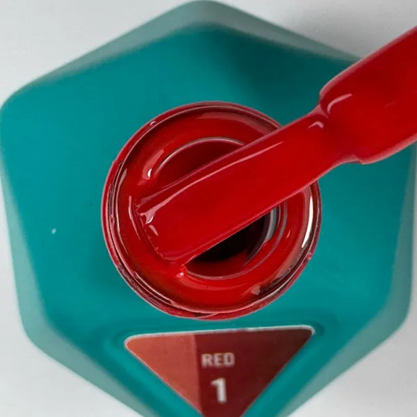 Гель-лак Victoria Avdeeva Red Color №1 – КЛАСИЧНИЙ ЧЕРВОНИЙ 12ml - Image 2