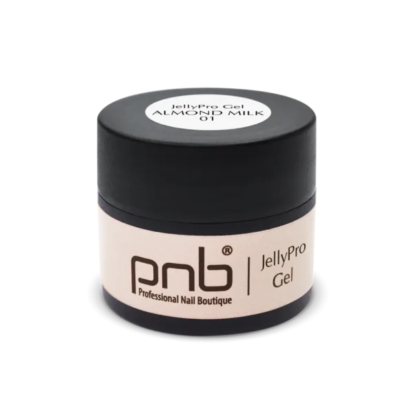 PNB - JellyPro Gel, 01 Almond Milk, 15  ml - ג'ל בנייה ג'לי ג'ל פרו 15 מל צבע חלבי - מס, 01 - Image 3