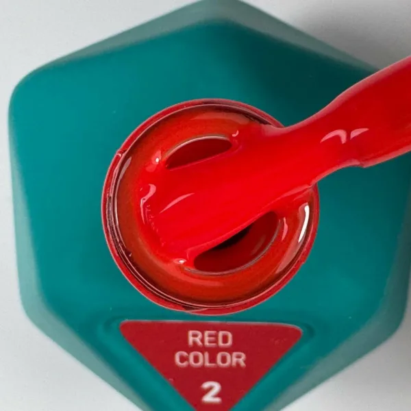 Гель-лак Victoria Avdeeva Red Color №2 – ЧЕРВОНИЙ 12ml - Image 2