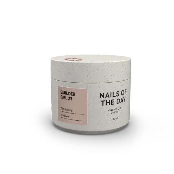 NAILSOFTHEDAY - Builder Gel 23 — холодний нюдовий гель для нарощування нігтів, 30 мл