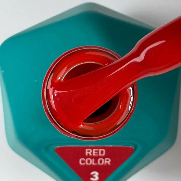 Гель-лак Victoria Avdeeva Red Color №3 – ЧЕРВОНИЙ 12ml - Image 2