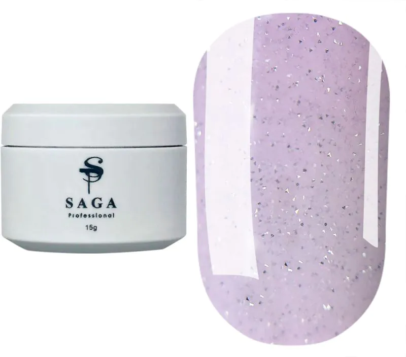 SAGA - Гель для нарощування та укріплення нігтів Builder Night Gel 15 ml - 03