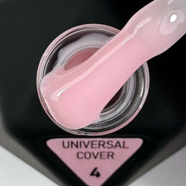 UNIVERSAL COVER GEL 04 Victoria Avdeeva 12мл - Ніжно-рожевий рідкий акрігель - Image 2