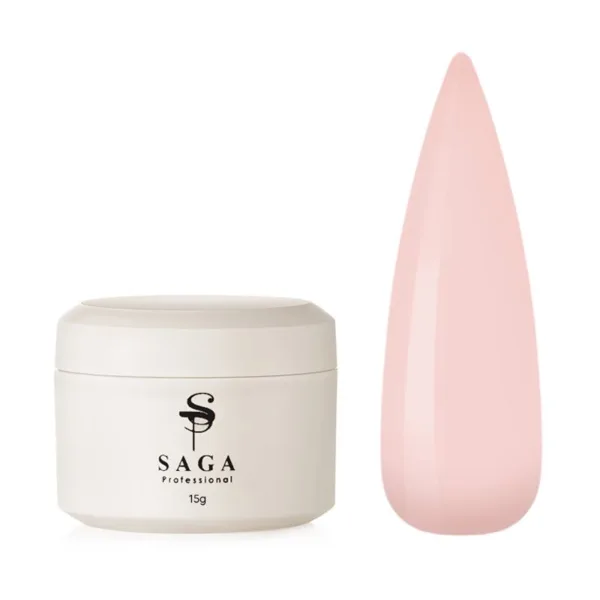 SAGA - Гель для нарощування та укріплення нігтів Builder Pastel Color,15 мл №04
