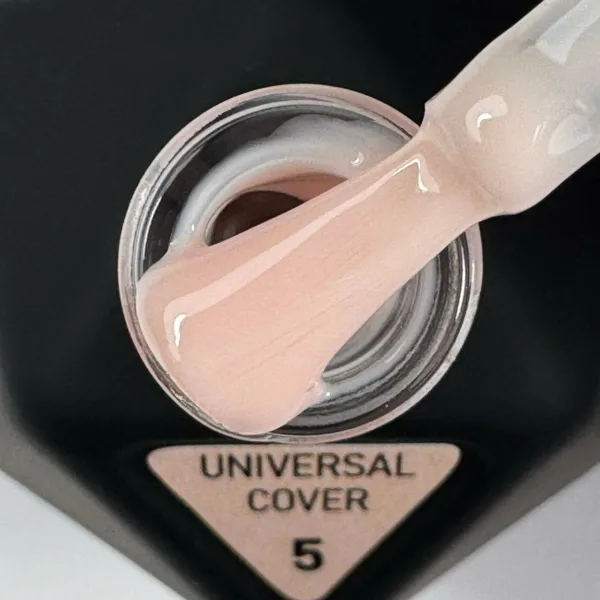 UNIVERSAL COVER GEL 05 Victoria Avdeeva 12мл — Кремовий нюд рідкий акрігель - Image 2