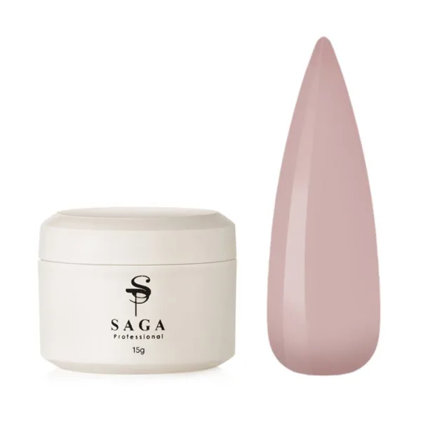 SAGA - Гель для нарощування та укріплення нігтів Builder Pastel Color,15 мл №05