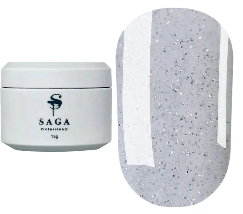SAGA - Гель для нарощування та укріплення нігтів Builder Night Gel 15 ml - 06
