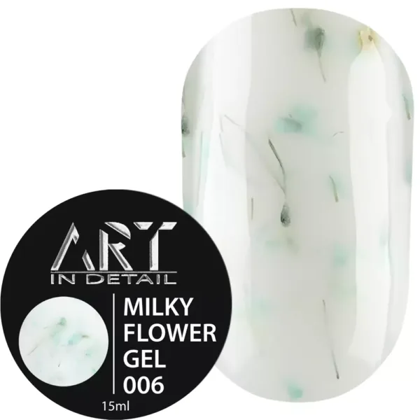 Гель моделюючий ART - Builder Gel Milky Flower No. 006, 15 ml