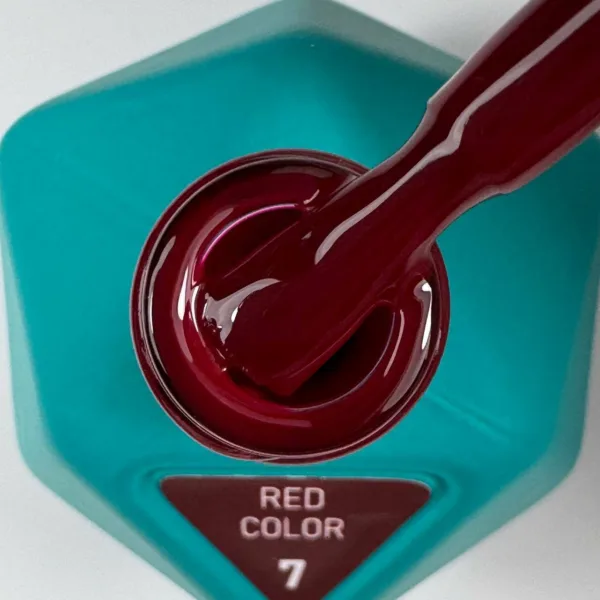 Гель-лак Victoria Avdeeva Red Color №7 – ЧЕРВОНИЙ 12ml - Image 2