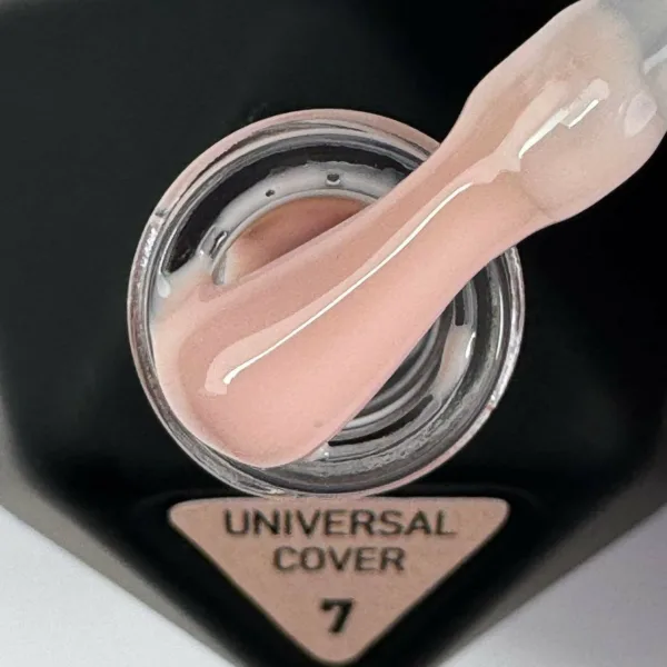 UNIVERSAL COVER GEL 07 Victoria Avdeeva 12мл — Бежевий рідкий акрігель - Image 2