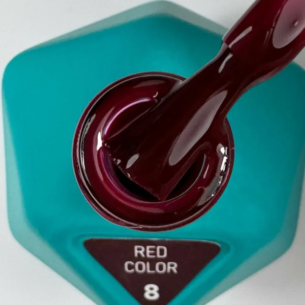 Гель-лак Victoria Avdeeva Red Color №8 – ЧЕРВОНИЙ 12ml - Image 2