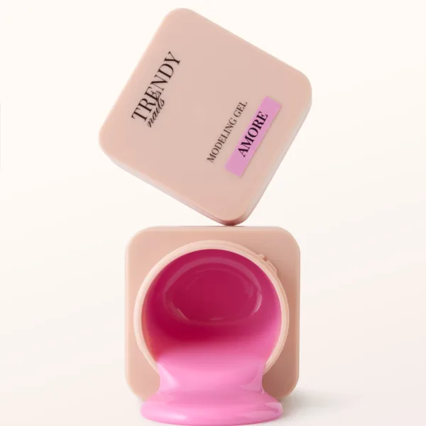 TRENDY - Modeling Gel - Amore 30 ml, pastel pink  - בילדר ג'ל מודלינג 30 מל צבע - ורוד פסטל - Image 2