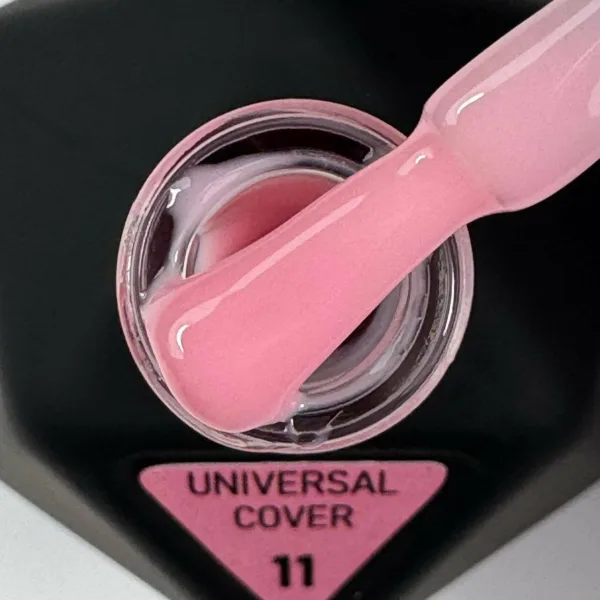 UNIVERSAL COVER GEL 11 Victoria Avdeeva 12мл — М’який рожевий рідкий акрігель - Image 2