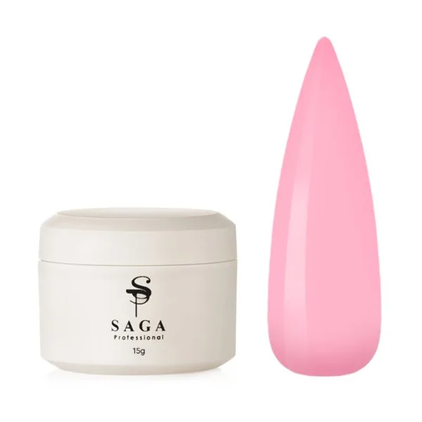 SAGA - Гель для нарощування та укріплення нігтів Builder Pastel Color,15 мл №11