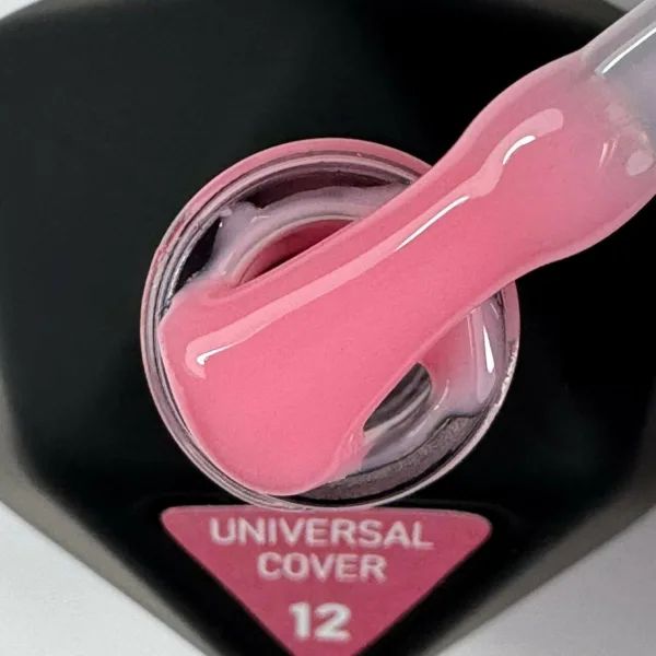 UNIVERSAL COVER GEL 12 Victoria Avdeeva 12мл — Соковитий рожевий рідкий акрігель - Image 2