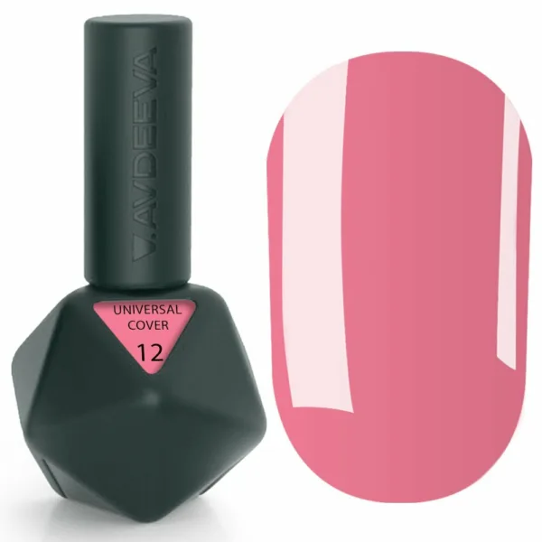 UNIVERSAL COVER GEL 12 Victoria Avdeeva 12мл — Соковитий рожевий рідкий акрігель