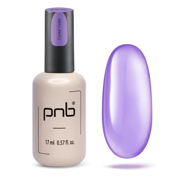 PNB - Strong Iron Gel, No, 013 Crystal Violet, 17 ml - ג'ל בנייה ברזל 17 מל צבע סגול קריסטל - 013