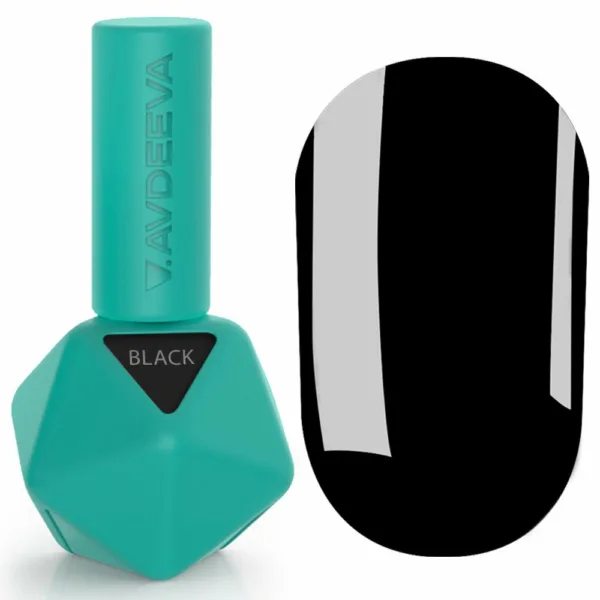 Гель-лак Victoria Avdeeva Black – ІДЕАЛЬНИЙ ЧОРНИЙ 12ml