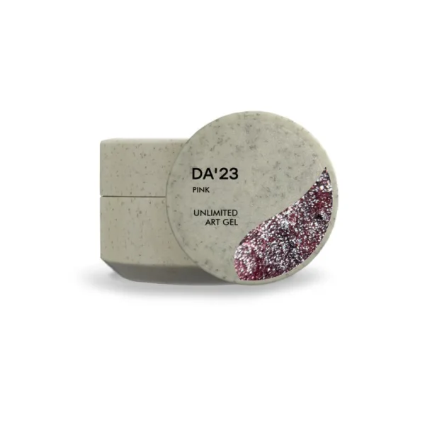 DA'23 - UNLIMITED ART GEL - Pink, 5 ml декоративний гель