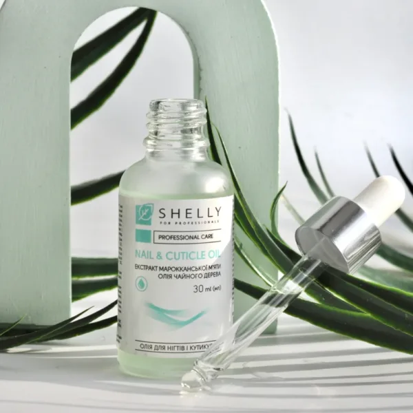 Shelly - Nail and cuticle oil with Moroccan mint extract and tea tree oil 30 ml - שמן לציפורניים ולקוטיקולה עם תמצית מנטה מרוקאית ושמן עץ התה 30 מ"ל - Image 5