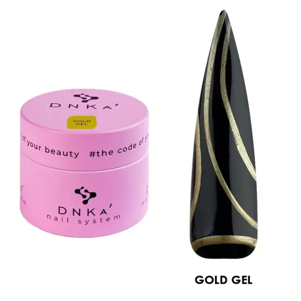 DNKa - Metal Gel Gold 5 ml