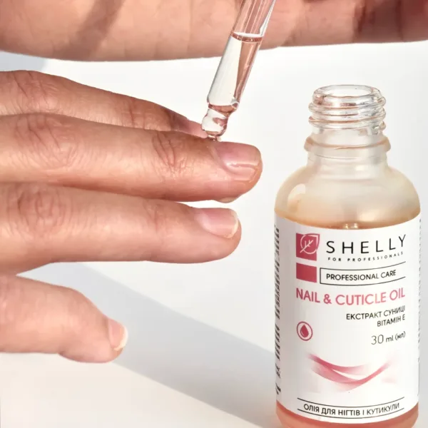 Shelly - Nail and cuticle oil with strawberry extract and vitamin E 30 ml - שמן לציפורניים ולקוטיקולה עם תמצית תות וויטמין E 30 מ"ל - Image 5