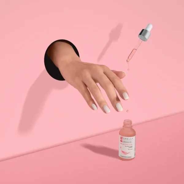 Shelly - Nail and cuticle oil with strawberry extract and vitamin E 30 ml - שמן לציפורניים ולקוטיקולה עם תמצית תות וויטמין E 30 מ"ל - Image 6