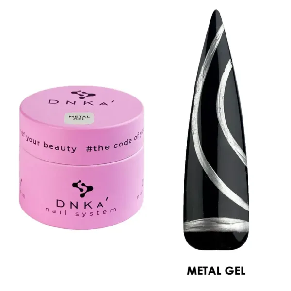 DNKa - Metal Gel Silver 5 ml