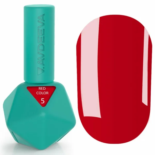 Гель-лак Victoria Avdeeva Red Color №5 – ЧЕРВОНИЙ 12ml