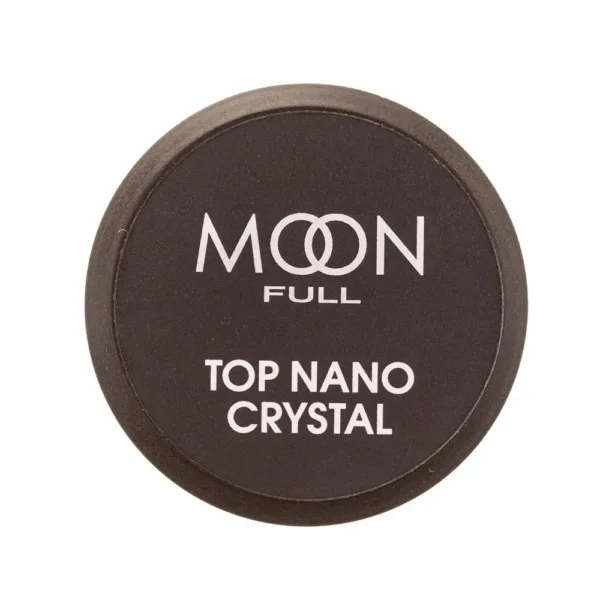 MOON FULL - Nano Crystal Top Coat – топ для гель лаку в баночці, 30 мл. (стійкий до подряпин)