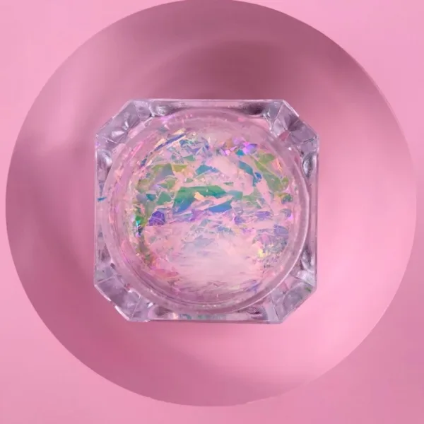 LUNA MOON - Комплект сухих блискіток для нігтів Broken Glass 6 штук - Image 8