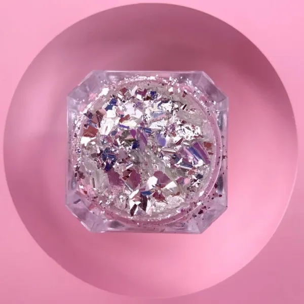 LUNA MOON - Комплект сухих блискіток для нігтів Broken Glass 6 штук - Image 6