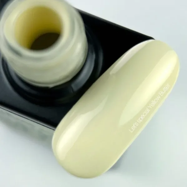 NAILSOFTHEDAY - гель-лак Let's special gel polish, Yellow Butter - pastel yellow, 10 ml - Image 2