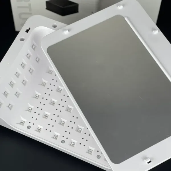 SMARTUV - N8 Lamp LED, 48 W, With a soft surface for hands White - מנורת יבוש 48 וואט לבן עם משטח רך לידיים - Image 4