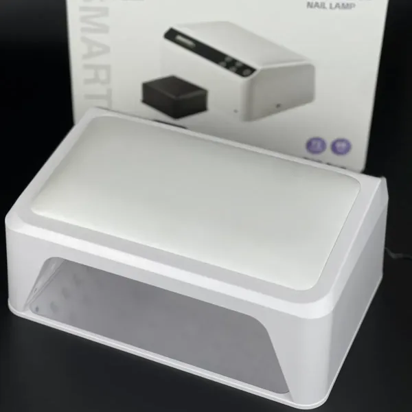 SMARTUV - N8 Lamp LED, 48 W, With a soft surface for hands White - מנורת יבוש 48 וואט לבן עם משטח רך לידיים - Image 2